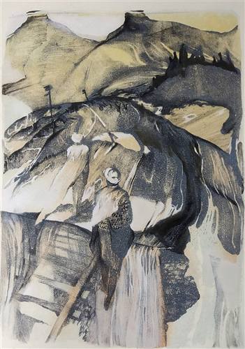 Avramova THE WAY lithography 38x 27 cv